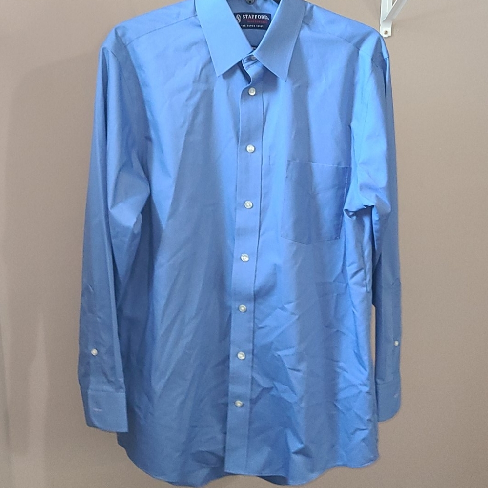 Stafford Performance LS Dress Shirt